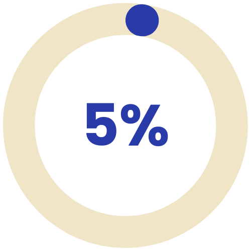 5% icon
