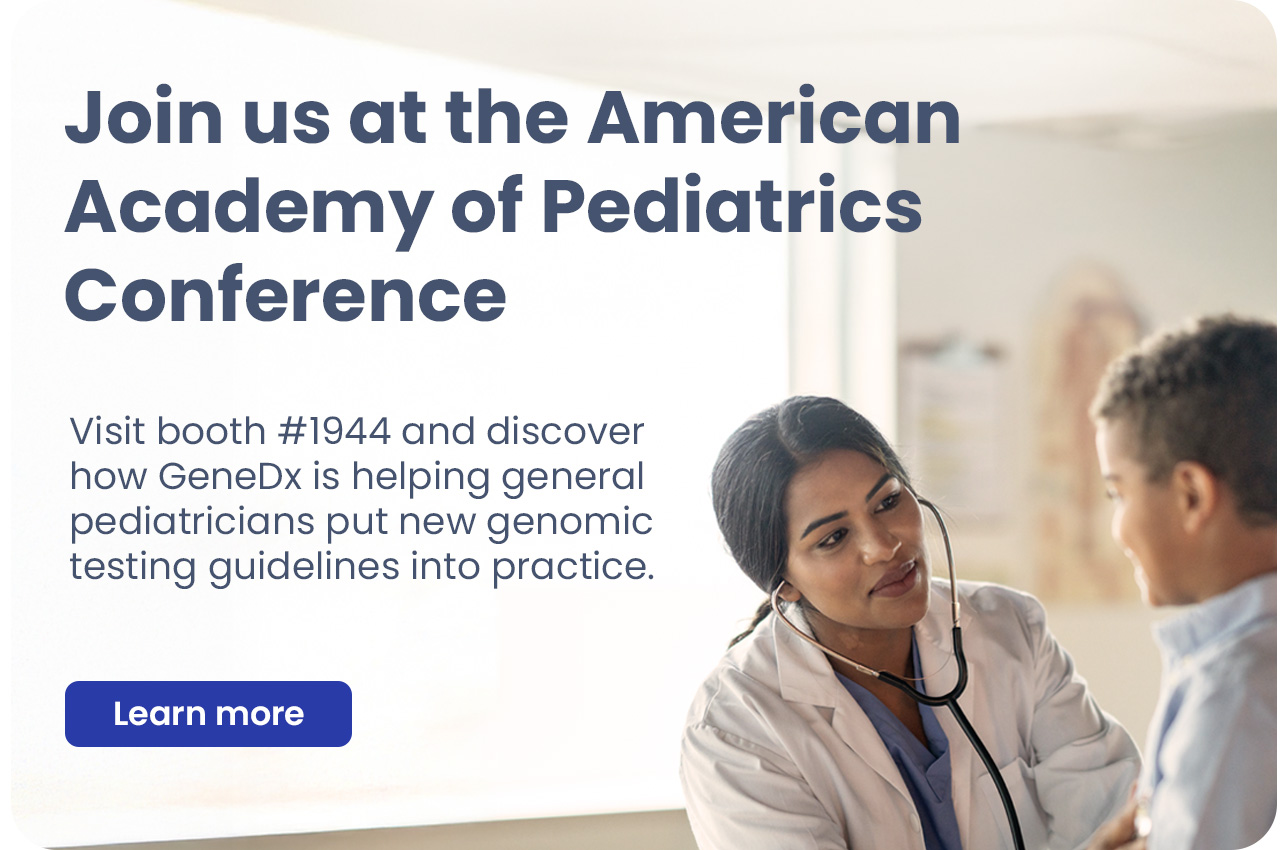 Join us at the American Academy of Pediatrics Conference