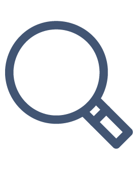 icon of a magnifying glass