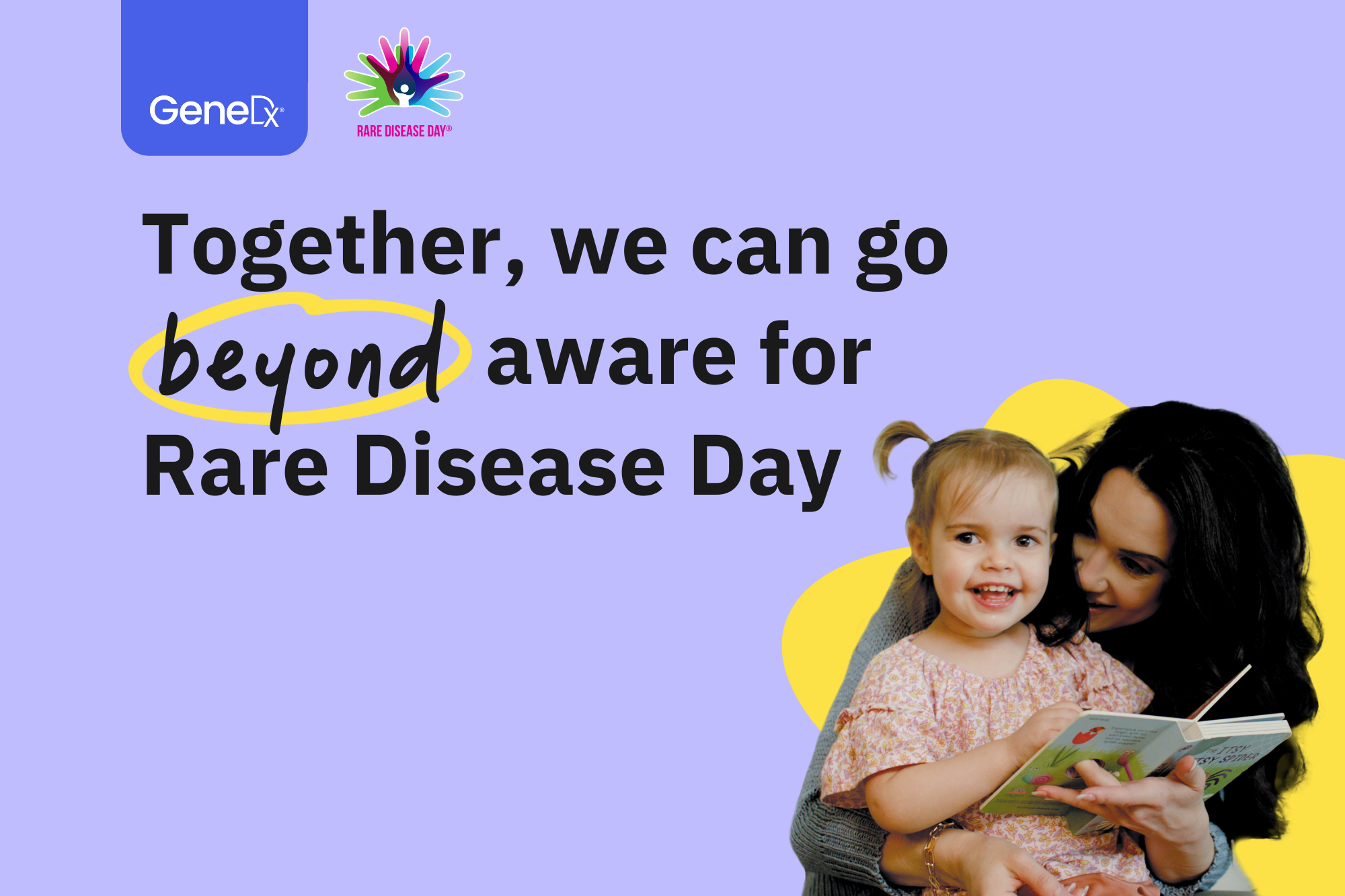 Together, we can go beyond aware for Rare Disease Day